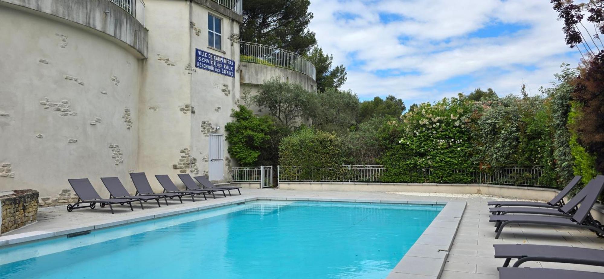 Villa Le Mont Ventoux à Carpentras Extérieur photo